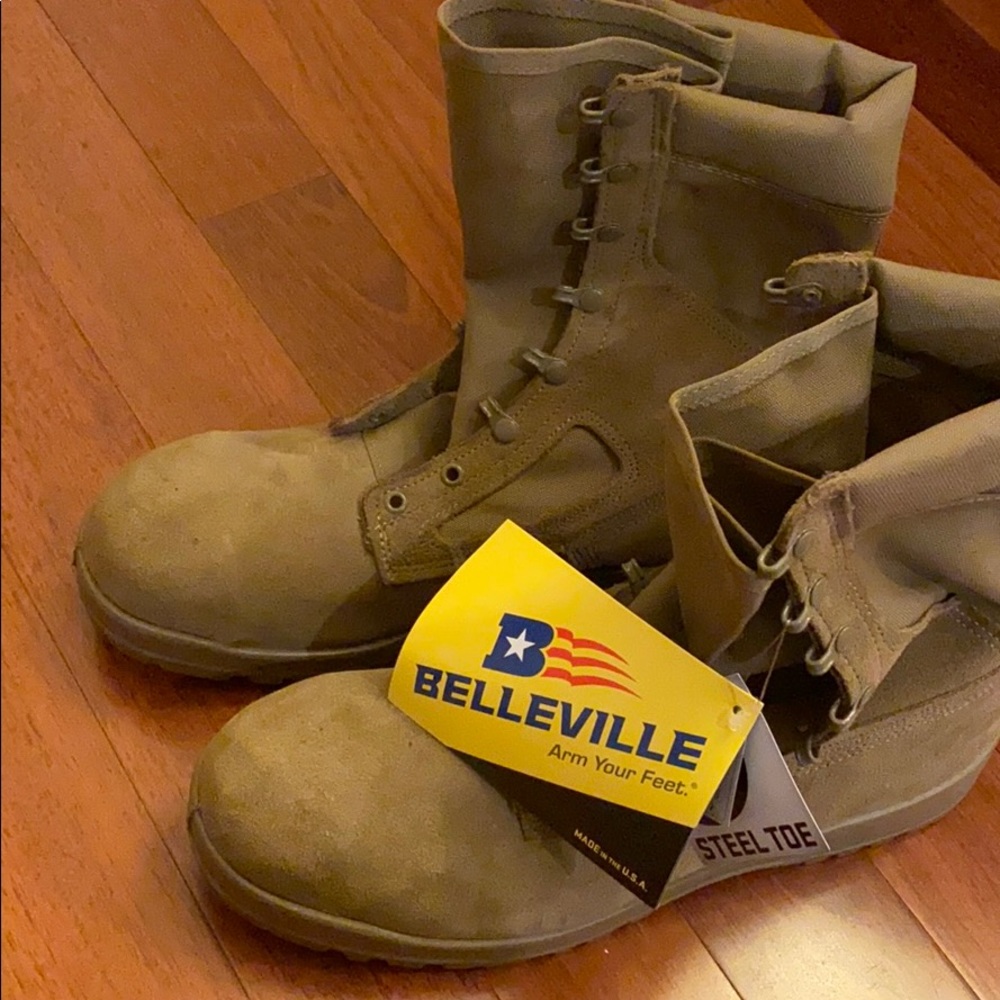 Belleville Hot Weather Steel Toe Boot (Coyote) NIB